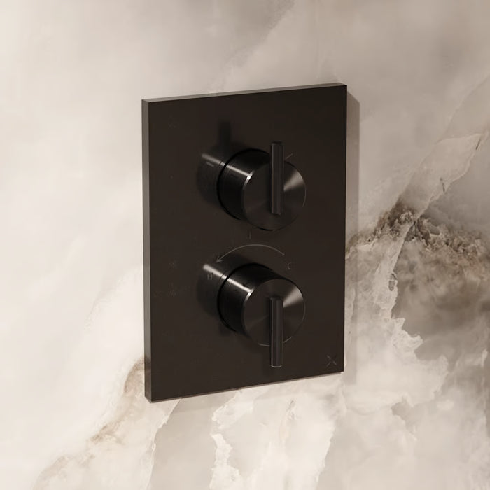 Crosswater MP3ONE6 3 Outlet Thermostatic Concealed Shower Valve With Crossbox