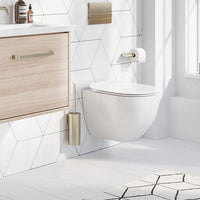 Crosswater Glide II Rimless Short Projection Wall Hung Toilet With Soft Close Seat
