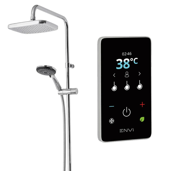 Triton ENVi Thermostatic Electric Shower with DuElec Shower Kit