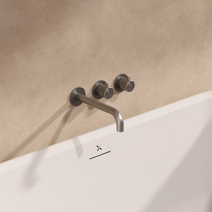 Crosswater Module 3ONE6 2 Outlet Thermostatic Concealed Shower Valve With Trim set and Bath Spout