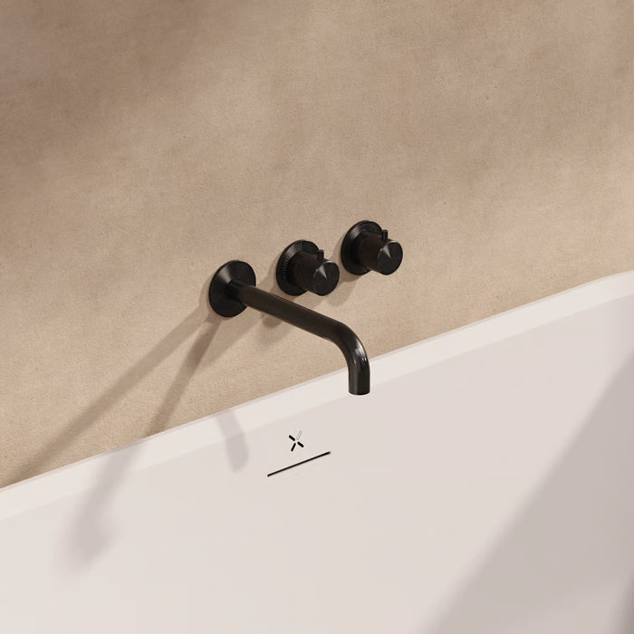 Crosswater Module 3ONE6 2 Outlet Thermostatic Concealed Shower Valve With Trim set and Bath Spout