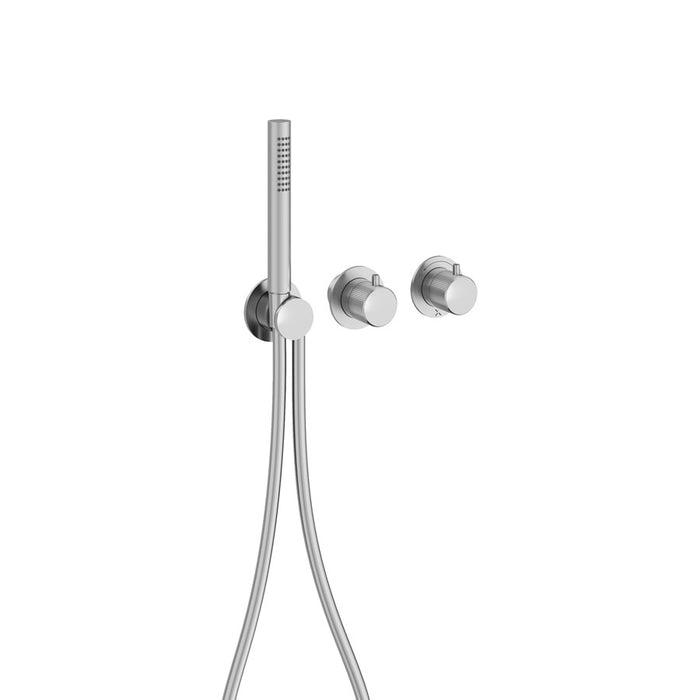 Crosswater Module 3ONE6 2 Outlet Thermostatic Concealed Shower Valve With Trim set And Shower Handset