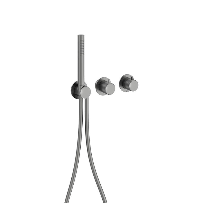 Crosswater Module 3ONE6 2 Outlet Thermostatic Concealed Shower Valve With Trim set And Shower Handset