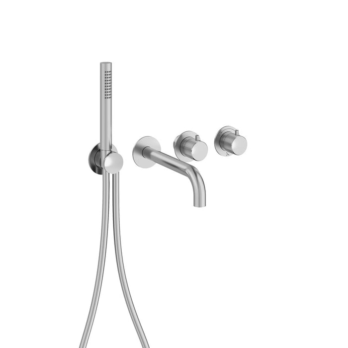 Crosswater Module 3ONE6 2 Outlet Thermostatic Concealed Shower Valve With Trim set, Shower handset and Bath Spout