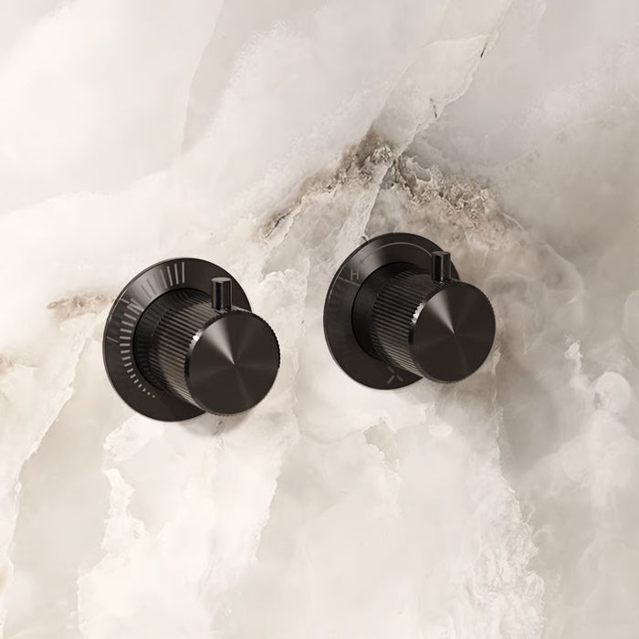 Crosswater Module 3ONE6  2 Outlet Thermostatic Concealed Shower Valve With Diverter Trim set
