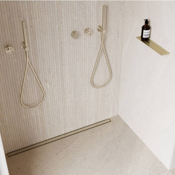 UniSlope 1K Long Linear Drain HighLine Custom Wetroom Kit