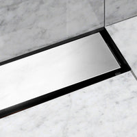 UniSlope 1K Polished Stainless Steel Short Linear Drain
