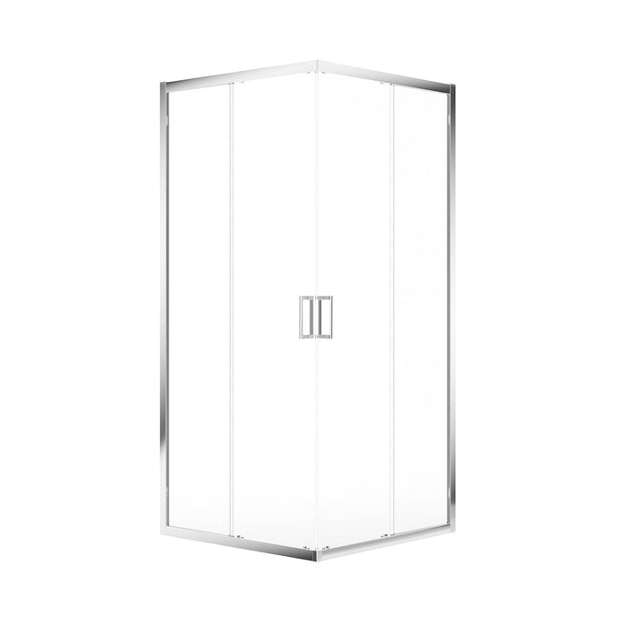 Sonas Strata 6mm Double Door Corner Entry Shower Door - Chrome