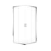 Sonas Strata 6mm Double Door Corner Entry Shower Door - Chrome