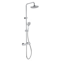 Sonas Strata Round Thermostatic Shower Kit - Chrome