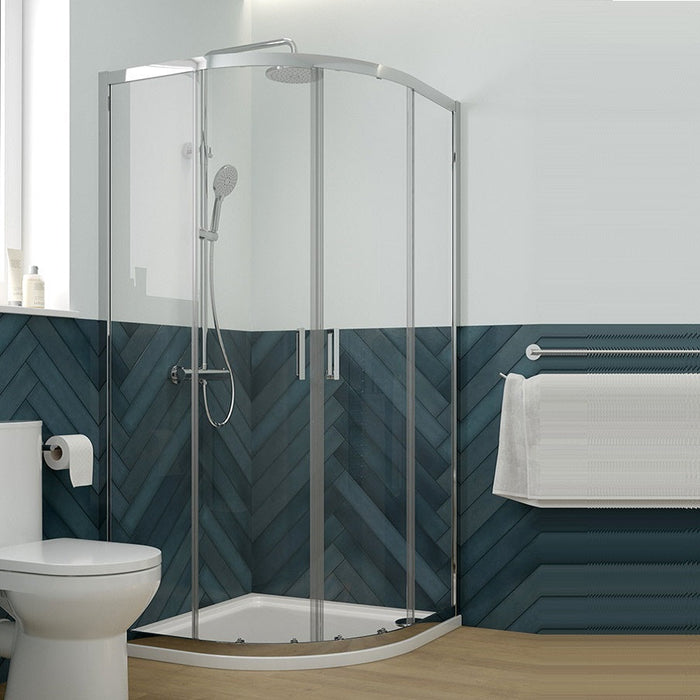 Sonas Strata Round Thermostatic Shower Kit - Chrome
