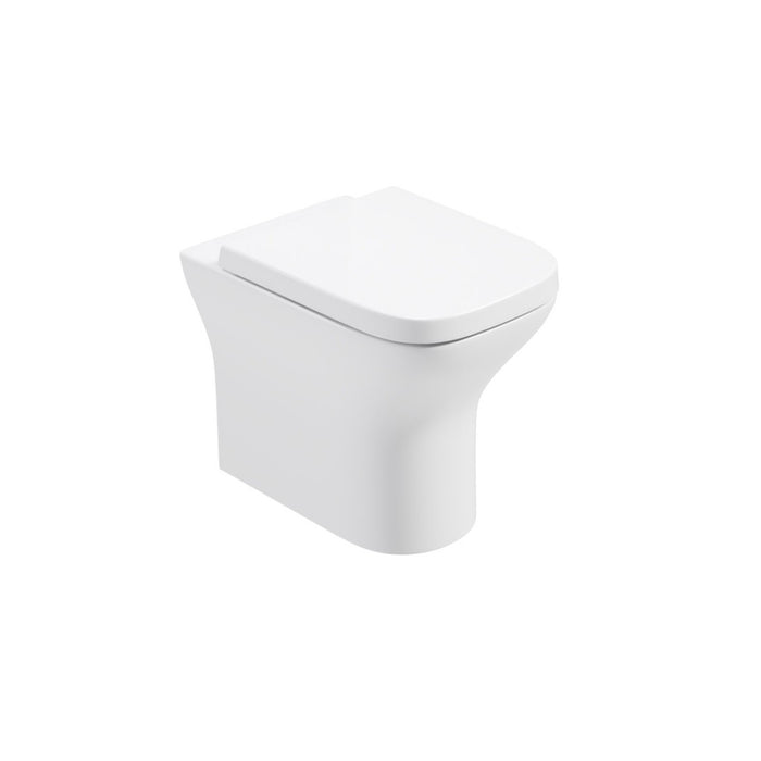 Sonas Sophia Back To Wall Toilet With Seat - White
