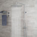 Vado Aquablade Adjustable Round Thermostatic Shower column