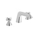 Vado Arrondi Deck Mounted 3 Hole Basin Mixer Tap