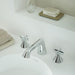 Vado Arrondi Deck Mounted 3 Hole Basin Mixer Tap