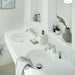 Vado Arrondi Deck Mounted 3 Hole Basin Mixer Tap