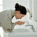 Vado Arrondi Deck Mounted 3 Hole Basin Mixer Tap With Lever