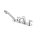 Vado Arrondi Deck Mounted 4 Hole Thermostatic Bath Shower