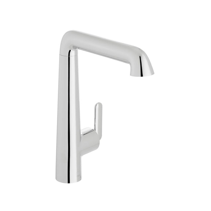 Vado Arrondi Deck Mounted Kitchen Mixer Tap With Lever