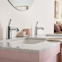 Vado Arrondi Deck Mounted Mini Mono Basin Mixer Tap