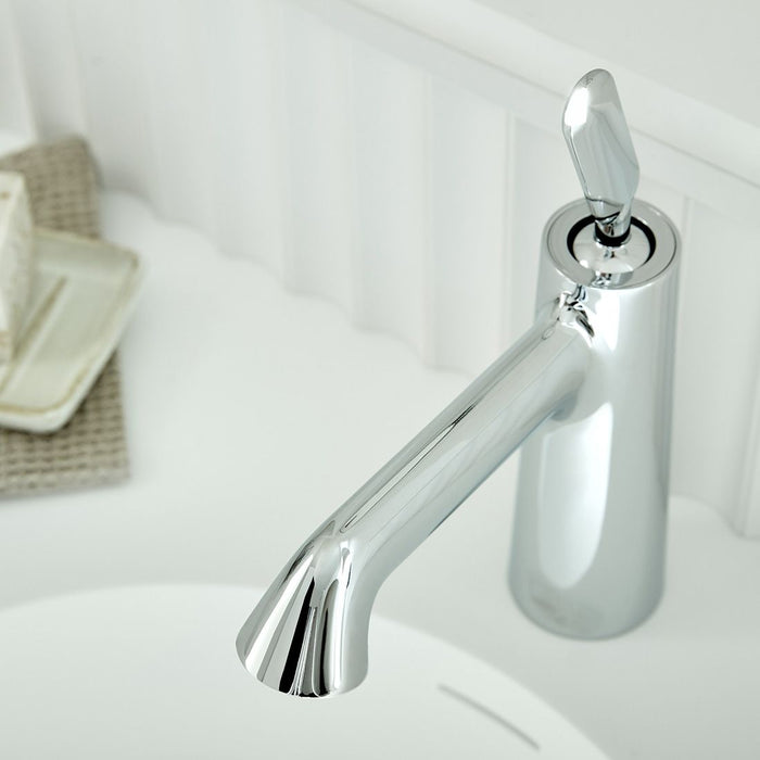 Vado Arrondi Deck Mounted Mono Basin Mixer Tap