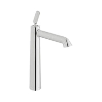 Vado Arrondi Deck Mounted Tall Basin Mixer Tap - Chrome