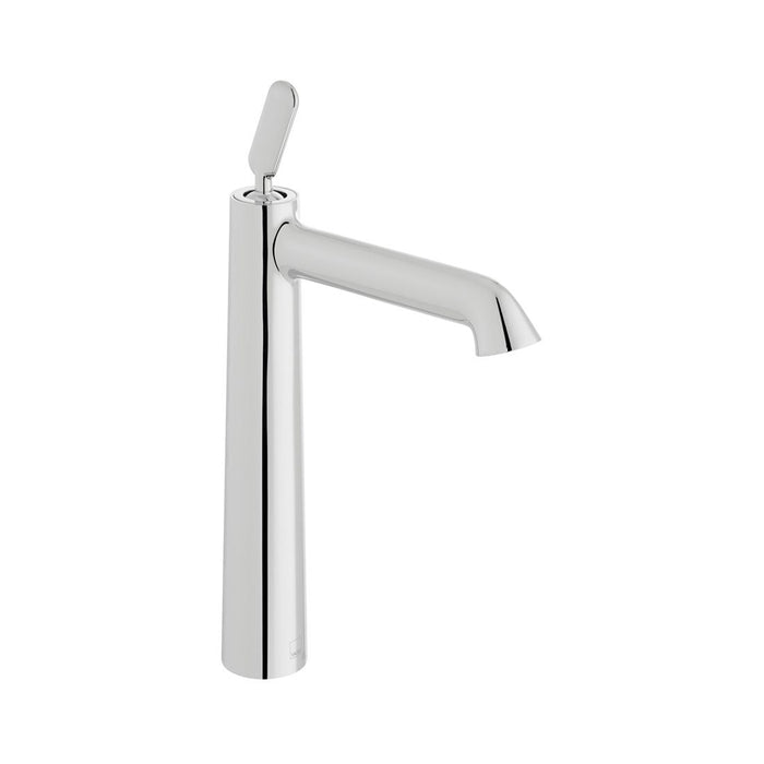 Vado Arrondi Deck Mounted Tall Basin Mixer Tap - Chrome