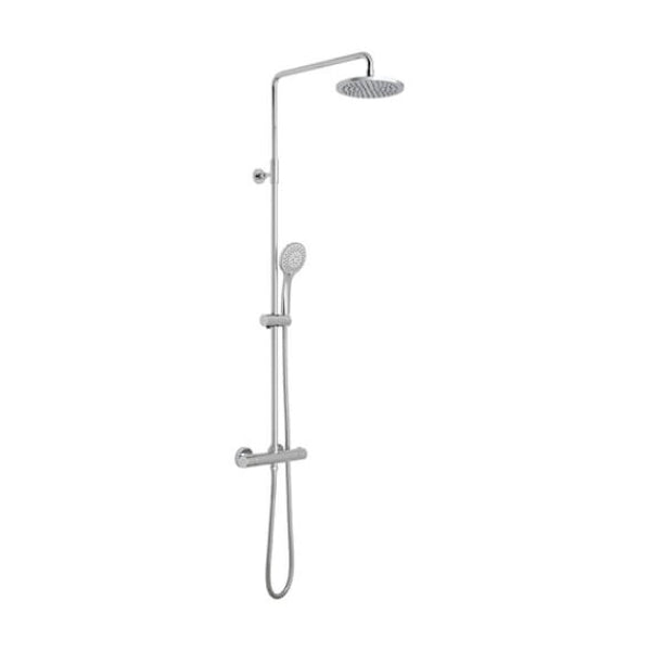 Vado Atmosphere Adjustable Round Thermostatic Shower column