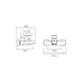 Vado Ava Wall Mounted Bath Shower Mixer Tap - Chrome - Bath