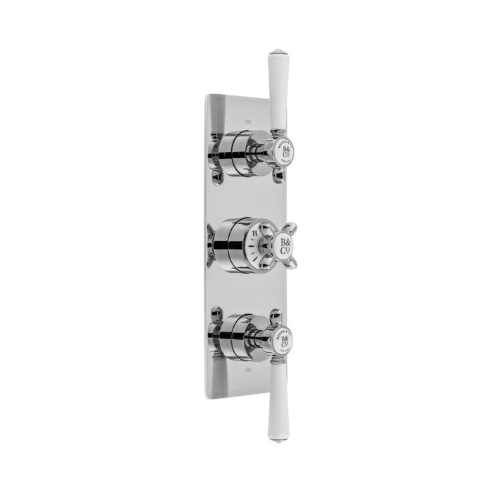 Vado Axbridge 2 Outlet 3 Handle Thermostatic Concealed