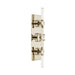Vado Axbridge 3 Outlet 3 Handle Thermostatic Concealed