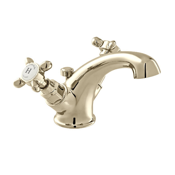 Vado Axbridge Crosshead Mono Basin Mixer Tap With Pop-Up