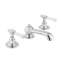 Vado Axbridge Lever 3 Hole Basin Mixer Tap With Pop-Up