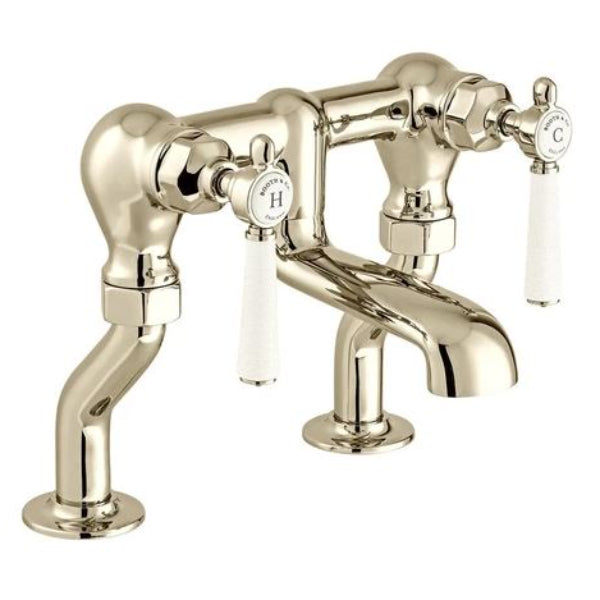 Vado Axbridge Lever Bath Filler Tap - Bright Nickel - Bath