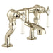Vado Axbridge Lever Bath Filler Tap - Bright Nickel - Bath