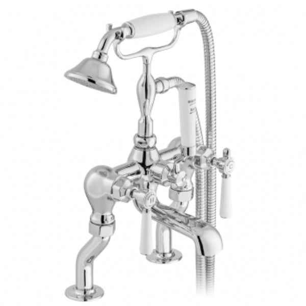 Vado Axbridge Lever Bath Shower Mixer Tap With Shower Kit