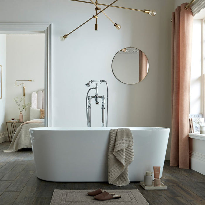 Vado Axbridge Lever Floor Standing Bath Shower Mixer Tap