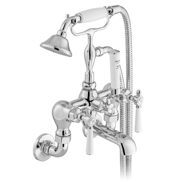 Vado Axbridge Lever Wall Mounted Bath Shower Mixer Tap