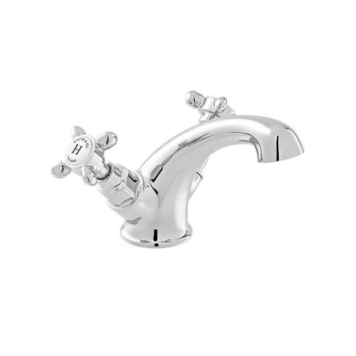 Vado Axbridge Mono Basin Mixer Tap With Crosshead Handle
