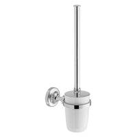 Vado Axbridge Toilet Brush And Ceramic Holder - Chrome