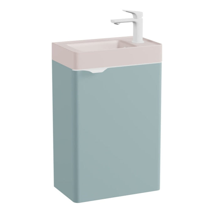 Vado Cameo 1 Door Wall Hung Vanity Unit With Mineral Cast