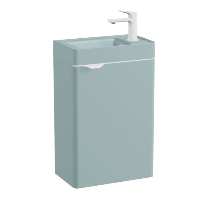 Vado Cameo 1 Door Wall Hung Vanity Unit With Mineral Cast