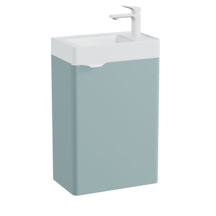 Vado Cameo 1 Door Wall Hung Vanity Unit With Mineral Cast