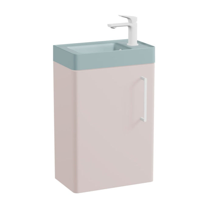 Vado Cameo 1 Door Wall Hung Vanity Unit With Mineral Cast