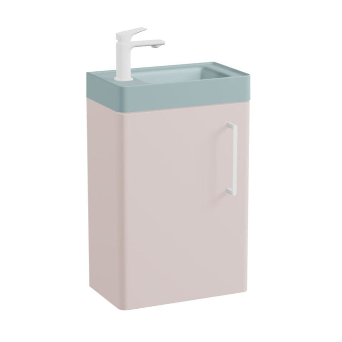 Vado Cameo 1 Door Wall Hung Vanity Unit With Mineral Cast
