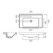 Vado Cameo 2 Drawer Wall Hung Vanity Unit With Basin