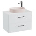 Vado Cameo 2 Drawer Wall Hung Vanity Unit With Worktop