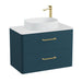 Vado Cameo 2 Drawer Wall Hung Vanity Unit With Worktop