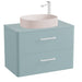 Vado Cameo 2 Drawer Wall Hung Vanity Unit With Worktop
