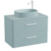 Vado Cameo 2 Drawer Wall Hung Vanity Unit With Worktop